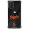 MLB Baltimore Orioles Alternate/Away Jersey Galaxy A72 5G Clear Case